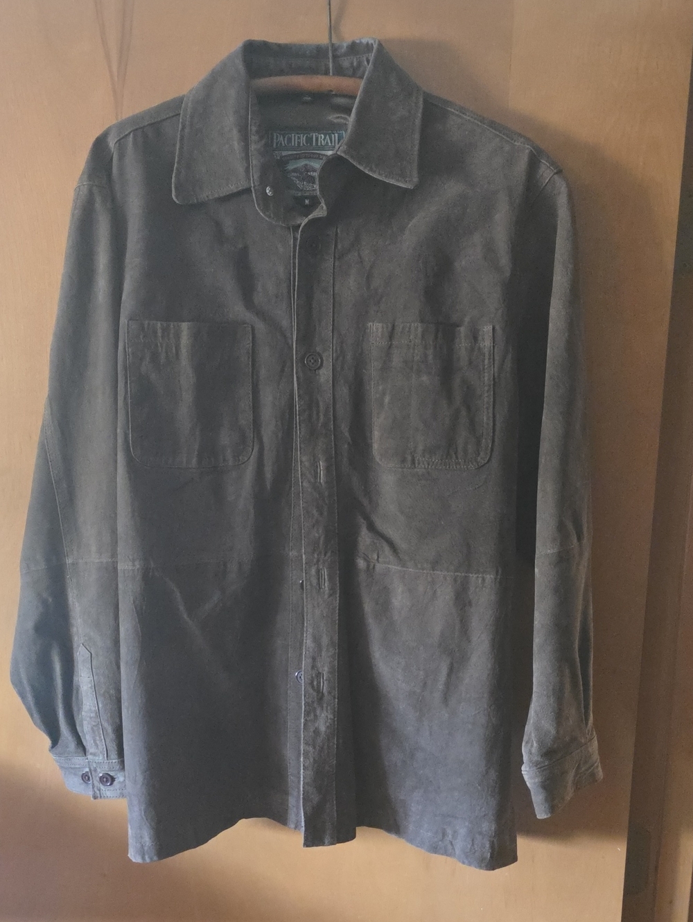 Pacific Trail Men's Brown Suede Shirt Jacket